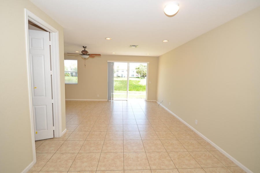 third bath to the left and family room