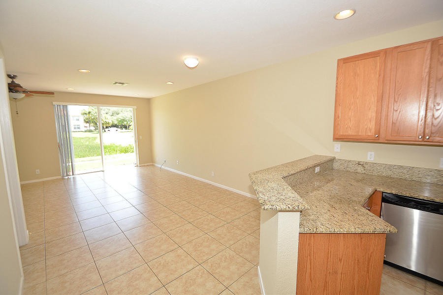 part of eating area for kitchen and bar
