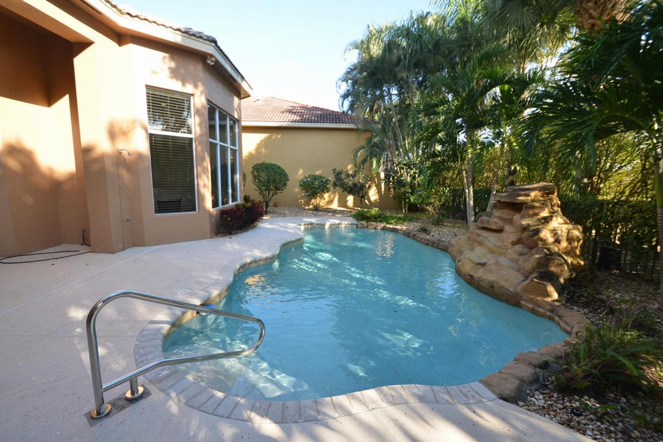 waterfall pool